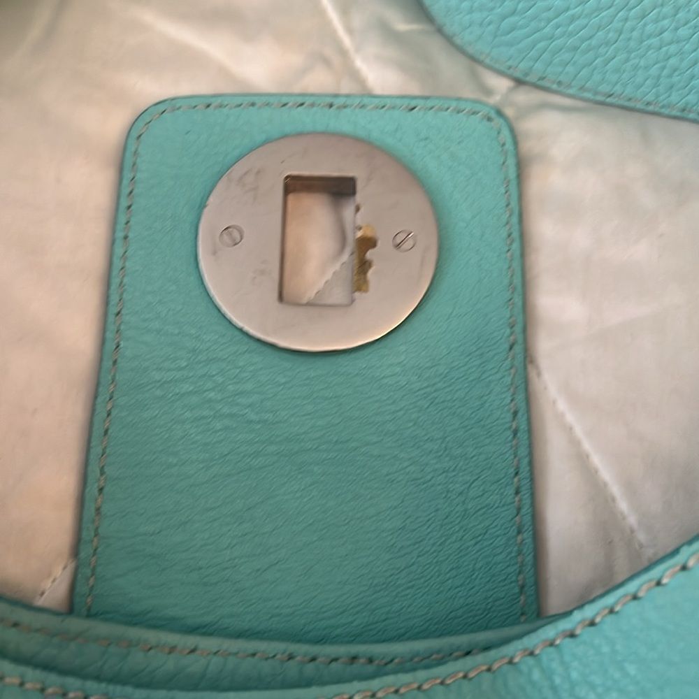 Tiffany & Co Ellis Blue Hobo Bag - Picture 12 of 14